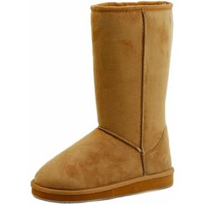 Shoes8teen Genuine Australia Faux Fur Winter Boots for Women, Water Resistance Furry Women Boots
