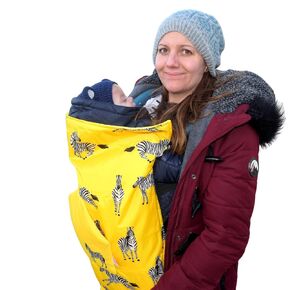 GO Multi-use Waterproof Footmuff (Rainbow) - Use as Pushchair, Carrier, Sling, Car Seat Cover, Opens as Playmat, Universal Fit & Extends to Fit Newborn to 4 Years Old
