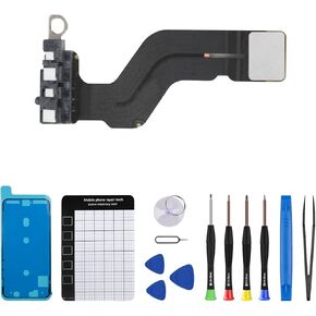 for iPhone 12 Cellular Antenna Flex Cable Replacement for iPhone 12 Pro Signal Antenna for iPhone 12 Promax with Tweezers Repair Tool Crowbar Fix Kit for A2172 A2402 A2403 A2404