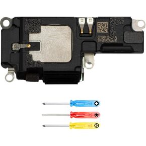 MMOBIEL Loud Speaker Compatible with iPhone 14 Pro – Speaker Repair – Phone Loudspeaker Replacement – Ringer, Buzzer Speaker Repair – Incl. Flex Cable and Screwdrivers