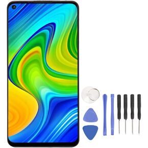 LCD Screen Replacement for Redmi Note 9/Redmi 10X 4G, 6.53 inch LCD Display Touch Digitizer Assembly, with Repair Tools Kit