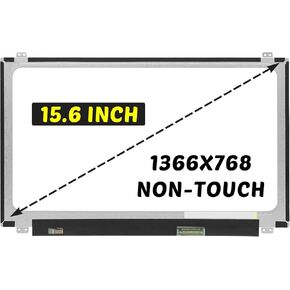 N156BGE-E41 REV.C1 Replacement for Dell Inspiron 15 3542 5545 DP/N 0KYK75 0KYK75 0DCR74 LCD Screen N156BGE-EB1 E31 EA1 1366x768 15.6 inch 30 pins 60Hz LED Display Panel (for Non-Touch Screen Only)