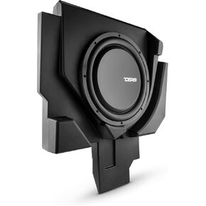DS18 CA-X3BASS/P CAN-AM Maverick X3 12" Under Seat Loaded Subwoofer Enclosure Passenger Side - 12" Shallow Subwoofer 600W RMS 1200W Max Power - Sealed Waterproof Under Seat Enclosure Design