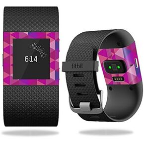 MightySkins Skin Compatible with Fitbit Surge Cover Skins Sticker Watch Pink Kaleidoscope