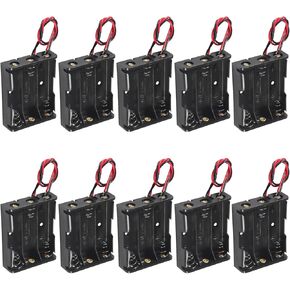 10pcs AA Battery Holder 3x1.5V AA Battery Holder 3 AA Battery Holder with Wires