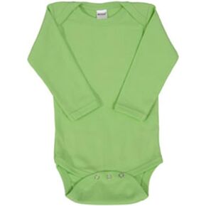 Monag Long Sleeve Baby Bodysuit, Long Sleeve Blank Solid Color Baby One-Piece, 100% Cotton Infant Bodysuit, Creeper