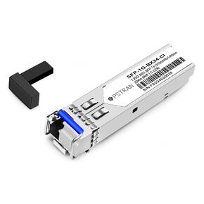 1000BASE-BX BiDi SFP Optical Transceiver Module Compatible with HPE J9143B-20 1310nm-TX/1490nm-RX 20km DOM Simplex LC SMF