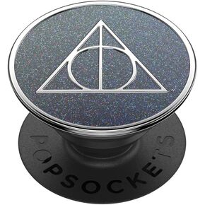 PopSockets Phone Grip with Expanding Kickstand, Harry Potter PopGrip - Death Hallows Glitter