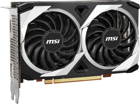 MSI Gaming AMD Radeon RX 6500 XT 64-bit 4GB GDDR6 DP/HDMI PCIe 4 Torx Twin Fans FreeSync DirectX 12 VR Ready OC Graphics Card (RX 6500 XT MECH 2X 4G OC) in Saudi Arabia