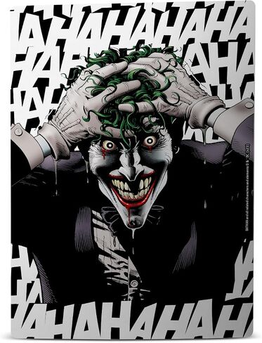 Head Case Designs Officially Licensed The Joker DC Comics Batman: Harley Quinn 1 Character Art Vinyl Faceplate Sticker Gaming Skin Decal Cover Compatible with PS5 Disc Console & DualSense in Kuwait