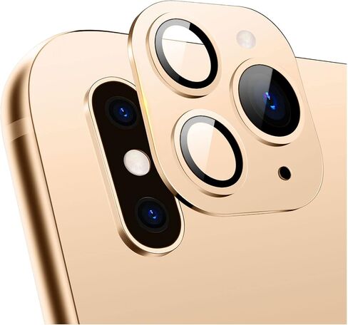 LucBuy Camera Lens Protector for iPhone XR Convert to iPhone 11, Ultra Thin Clear Tempered Glass Film Rear Camera Lens Protector Cover,Anti-Scratch Lens Sticke for iPhone in Kuwait