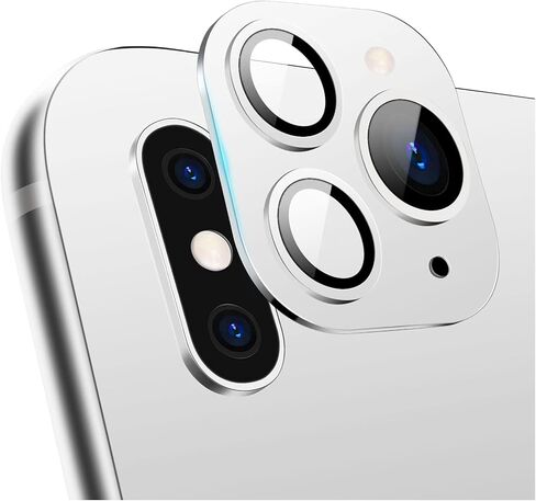 LucBuy Camera Lens Protector for iPhone XR Convert to iPhone 11, Ultra Thin Clear Tempered Glass Film Rear Camera Lens Protector Cover,Anti-Scratch Lens Sticke for iPhone in Kuwait