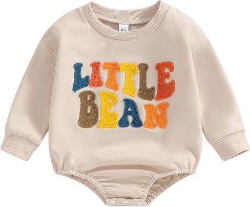 CIYCUIT Newborn Baby Boy Girl Clothes Little Bean Onesie Baby Bubble Romper in Saudi Arabia