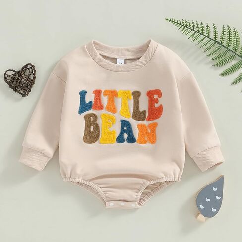 CIYCUIT Newborn Baby Boy Girl Clothes Little Bean Onesie Baby Bubble Romper in Saudi Arabia
