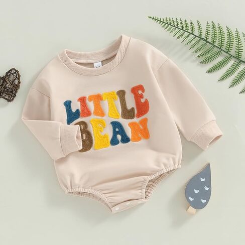 CIYCUIT Newborn Baby Boy Girl Clothes Little Bean Onesie Baby Bubble Romper in Saudi Arabia