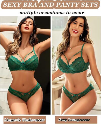 Avidlove الملابس الداخلية مجموعات للنساء مثير 2 قطعة حمالة صدر ولباس داخلي الدانتيل أطقم داخلية جريمي ملابس بيبي دول ملابس S-XXL in Saudi Arabia