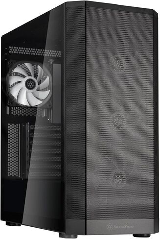 SilverStone Technology FARA 514X White All-Metal ATX Tower Chassis with Dual Radiator Support, ARGB Fans, and GPU Brace, SST-FA514X-WG in Saudi Arabia
