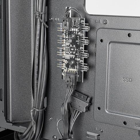 SilverStone Technology FARA 514X White All-Metal ATX Tower Chassis with Dual Radiator Support, ARGB Fans, and GPU Brace, SST-FA514X-WG in Saudi Arabia