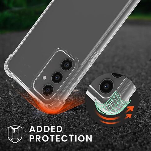 kwmobile Crossbody Case Compatible with Samsung Galaxy S23 FE Case - Clear TPU Phone Cover w/Lanyard Cord Strap - Black/Transparent in Saudi Arabia