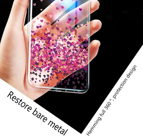 Phone Case for Samsung Galaxy F13 (6.6"), Full Body Soft TPU Shockproof Protection Case with 360° Rotation Ring Kickstand Anti-Scratch Bumper Back Cover for Samsung Galaxy F13 - Rose Flower in Kuwait
