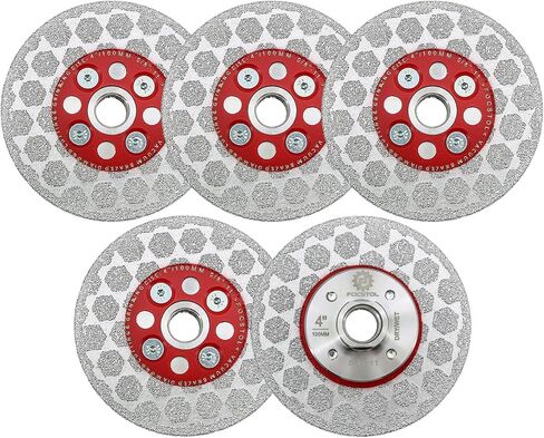 Diamond Cutting Grinding Disc - 4.5 Inch(115mm) Tile Cutting Blade for Porcelain Ceramic Tile Marble Quartz for Angle Grinder in Kuwait
