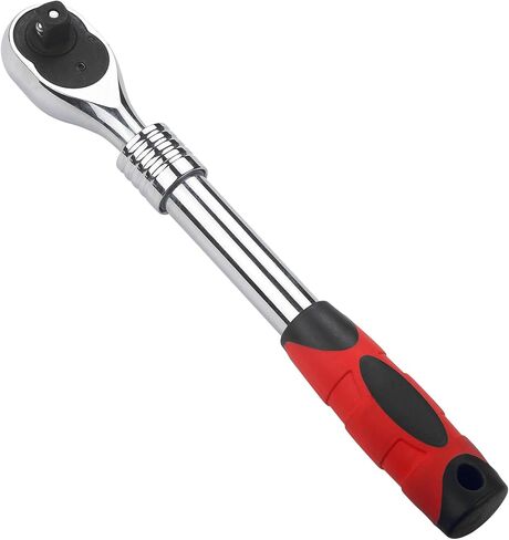 1/2-Inch Drive Extendable Ratchet Wrench,1/2" Drive 72-Tooth Quick-release Retractable Socket Wrench Reversible in Kuwait