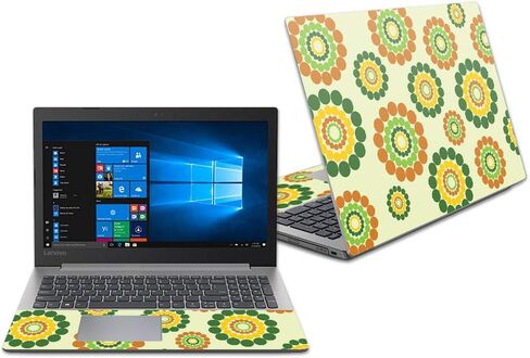 MightySkins Skin Compatible with Lenovo Ideapad 330 15" (2018) - Vintage Floral | Protective, Durable, and Unique Vinyl Decal wrap Cover | Easy to Apply, Remove, and Change Styles | Made in The USA in Saudi Arabia