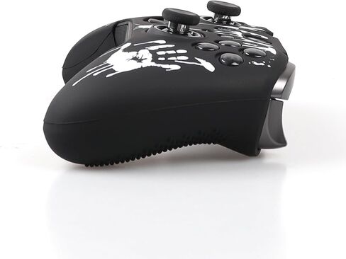 RALAN Laser Blood Handprint Design Controller Skin with 4 Thumb Grips for Xbox Elite Wireless Controller Series 2 Core, Anti-Slip Silicone Controller Cover Protector Case in Saudi Arabia
