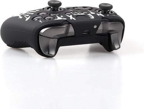 RALAN Laser Blood Handprint Design Controller Skin with 4 Thumb Grips for Xbox Elite Wireless Controller Series 2 Core, Anti-Slip Silicone Controller Cover Protector Case in Saudi Arabia