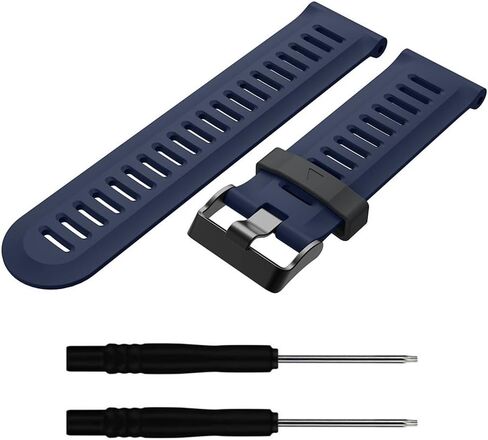 Band for Garmin Fenix 3, Soft Silicone Replacement Watch Band Strap for Garmin Fenix 3 / Fenix 3 HR Smart Watch (No Tracker) in Kuwait