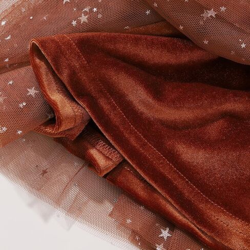 Weixinbuy Baby Girl Fall Winter Clothes Toddler Girls Velvet Twirl Dress Long Sleeve Party Dress for Baby Girls in Kuwait