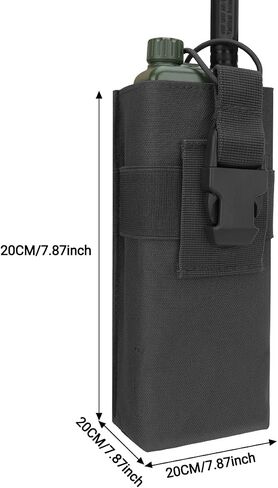 BAOFENG راديو Hoster Molle راديو الحقيبة التكتيكية حامل الراديو راديو حالة Molle راديو حقيبة النايلون ل AR-152 UV-25 AN/PRC 148 152 اتجاهين راديو لاسلكي لاسلكي تخزين قابل للتعديل in Saudi Arabia