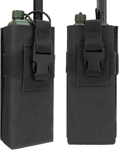 BAOFENG راديو Hoster Molle راديو الحقيبة التكتيكية حامل الراديو راديو حالة Molle راديو حقيبة النايلون ل AR-152 UV-25 AN/PRC 148 152 اتجاهين راديو لاسلكي لاسلكي تخزين قابل للتعديل in Saudi Arabia