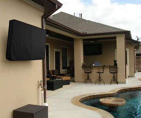 Outdoor TV Cover 30 to 32 inches Full Protection Screen Cover Waterproof Dustproof Furniture TV Covers for Outdoor Garden Pool Television Screens (30-32’’) in Kuwait