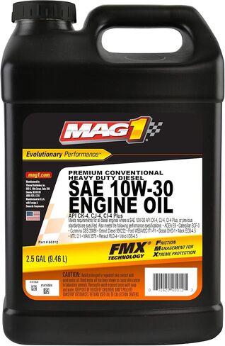 62631 SAE 15W-40 Premium Conventional Heavy Duty Diesel Engine Oil - 1 Gallon in Saudi Arabia