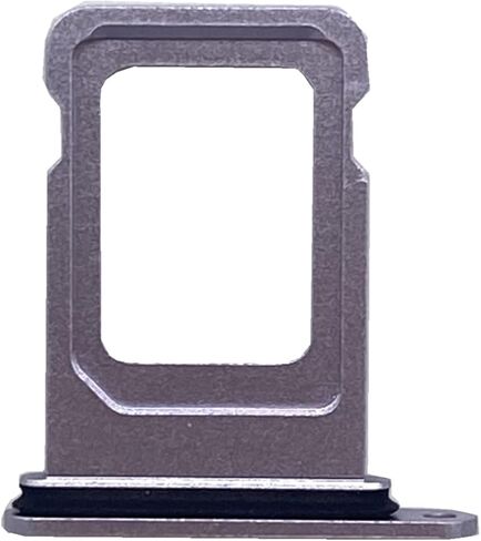 Dual SIM Card Tray Slot Holder Replacement for iPhone 14 Pro 6.1 inch/14 Pro Max 6.7 inch with Waterproof Rubber Ring and Sim Card Tray Open Eject Pin (Space Gray) in Saudi Arabia