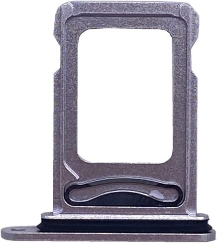 Dual SIM Card Tray Slot Holder Replacement for iPhone 14 Pro 6.1 inch/14 Pro Max 6.7 inch with Waterproof Rubber Ring and Sim Card Tray Open Eject Pin (Space Gray) in Saudi Arabia