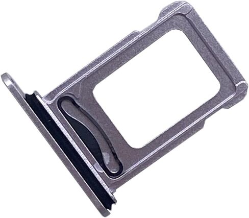 Dual SIM Card Tray Slot Holder Replacement for iPhone 14 Pro 6.1 inch/14 Pro Max 6.7 inch with Waterproof Rubber Ring and Sim Card Tray Open Eject Pin (Space Gray) in Saudi Arabia