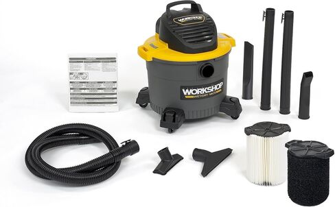 WORKSHOP Wet/Dry Vacs Vacuum WS0915VA General Purpose Wet/Dry Vacuum Cleaner, 9-Gallon Shop Vacuum Cleaner, 4.25 Peak HP Wet and Dry Vacuum in Saudi Arabia
