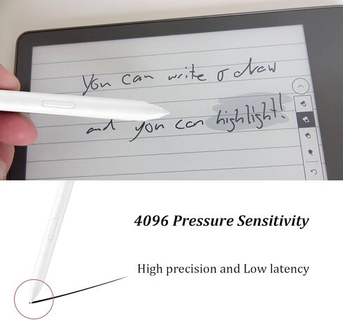 Stylus Pen Replacement for Kindle Scribe Pen Compatible with Kindle Scribe, 4096 Levels of Pressure Sensitivity, with Magnetic Absorption Function(Black) in Saudi Arabia