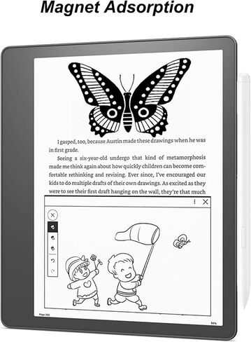 Stylus Pen Replacement for Kindle Scribe Pen Compatible with Kindle Scribe, 4096 Levels of Pressure Sensitivity, with Magnetic Absorption Function(Black) in Saudi Arabia