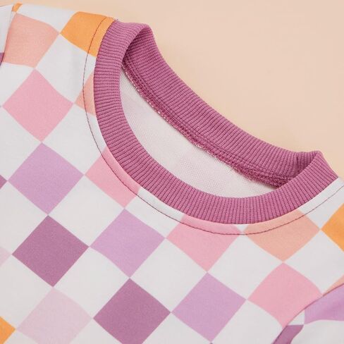 طفل رضيع فتاة ملابس الخريف وتتسابق كم طويل البلوز بلوزات فستان أطفال مع سروال داخلي للفتيات 6 9 12 18 24 أشهر 2T 3T 4T in Kuwait