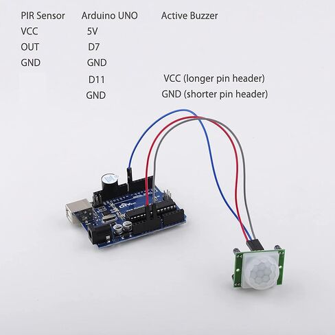 HC-SR501 PIR مستشعر الأشعة تحت الحمراء وحدة الحركة بالأشعة تحت الحمراء لـ Arduino Raspberry Pi (عبوة من 5 قطع) in Kuwait