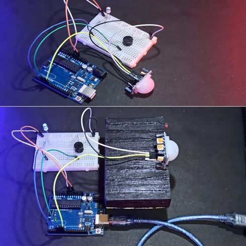HC-SR501 PIR مستشعر الأشعة تحت الحمراء وحدة الحركة بالأشعة تحت الحمراء لـ Arduino Raspberry Pi (عبوة من 5 قطع) in Kuwait