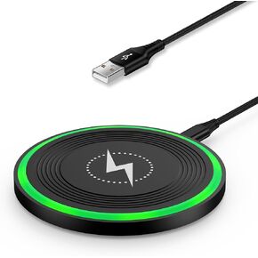 Wireless Charger Pad Google Charger Fast Charging for Google Pixel 9/9 Pro/9 Pro XL/9 Pro Fold, 8/8Pro/8a, 7/7Pro/7a, 15W Phone Wireless Charger for Samsung Galaxy S24 S23 Ultra FE S22 Z Flip Fold 6 5