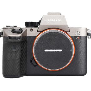 ZZQ&CCF Mebont Anti-Scratch Camera Cover Skin Sticker for Sony Alpha 7 IV/A7M4/A7IV Camera Protector Film Skin Wear Resistance(Matte Silver)