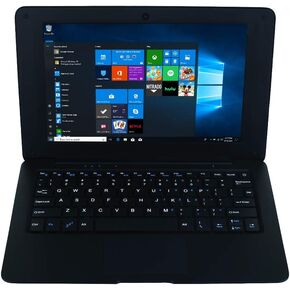 Mini Portable Windows Laptop with Intel Celeron N3350CPU 3GB RAM 64GB EMMC 10.1inch IPS Screen, Laptops for Kids Student Men&Women (White)