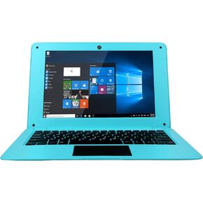 Mini Portable Windows Laptop with Intel Celeron N3350CPU 3GB RAM 64GB EMMC 10.1inch IPS Screen, Laptops for Kids Student Men&Women (White)