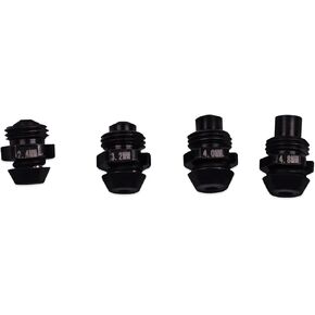 48-54-0100 M12 Rivet Tool Retention Nose Pieces Compatible with Milwaukee 2550 M12 Rivet Tool,Mandrel Sizes Included- 3/32 in, 1/8 in, 5/32 in, 3/16 in