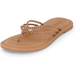Womens Casual Flip Flops Comfortable Thong Flat Sandals Slip On Lightweight Slides For Walking And Shopping
